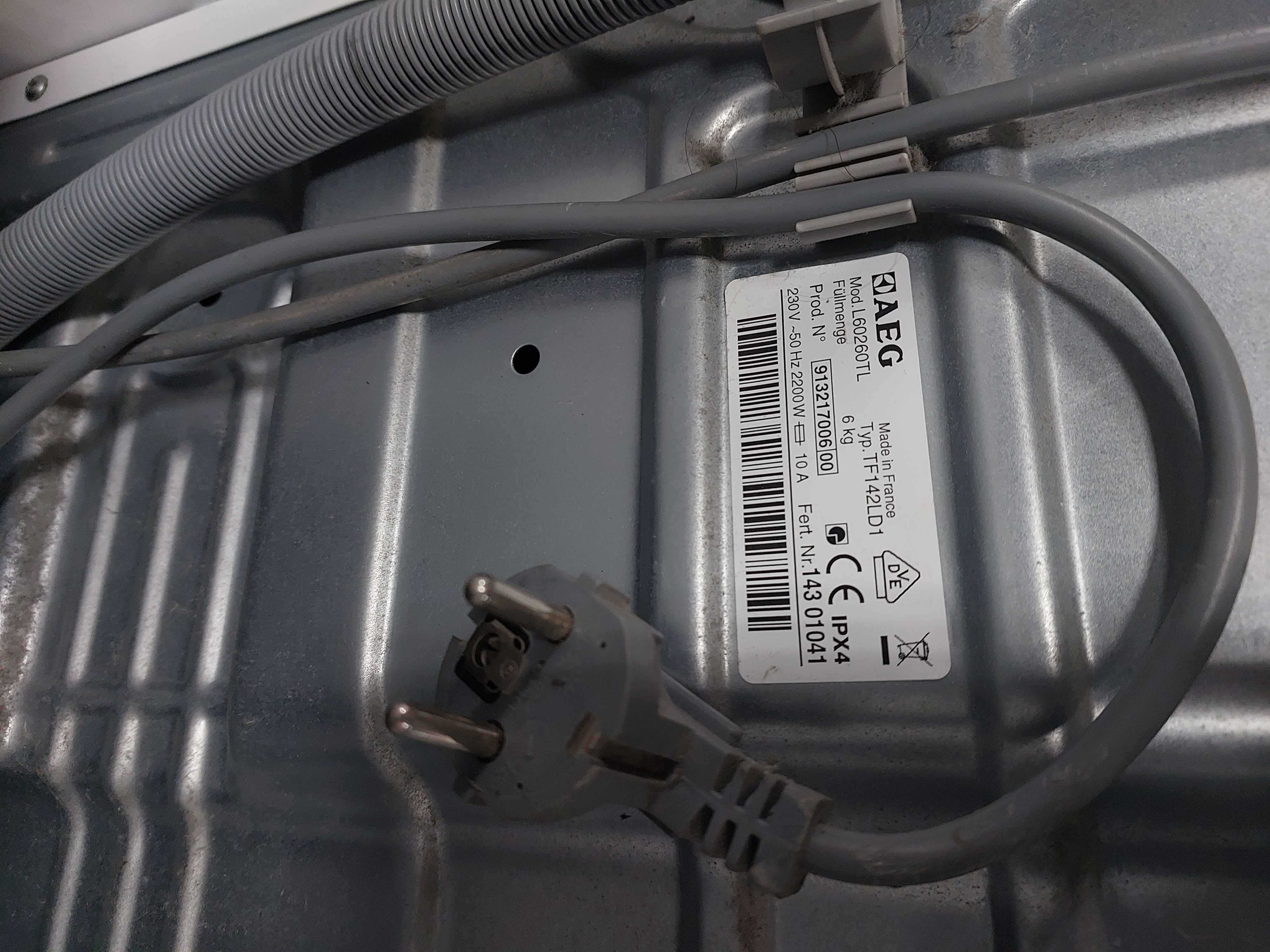 Пральна машина AEG L60260TL — AEG, б/у, Львів