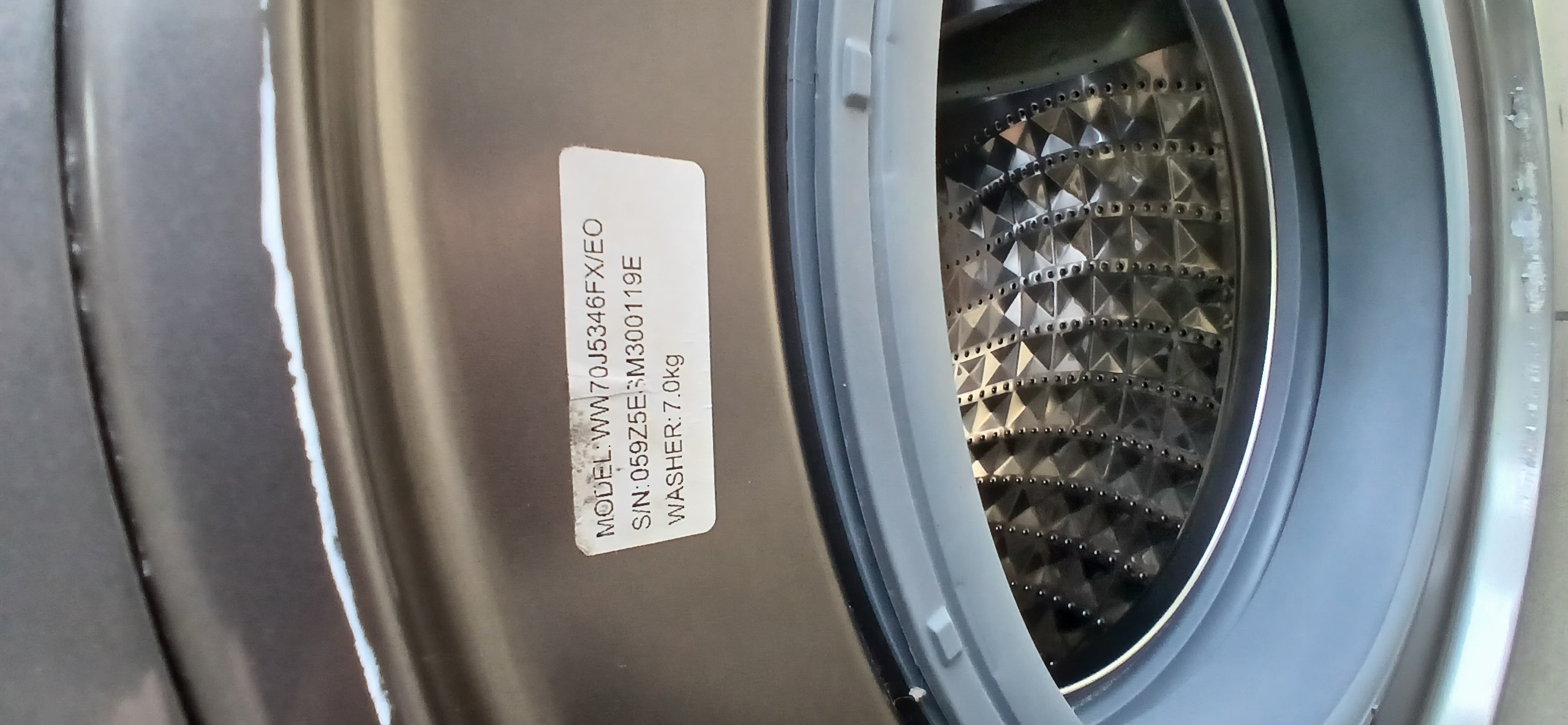 Пральна машина Samsung WW70J5346FX