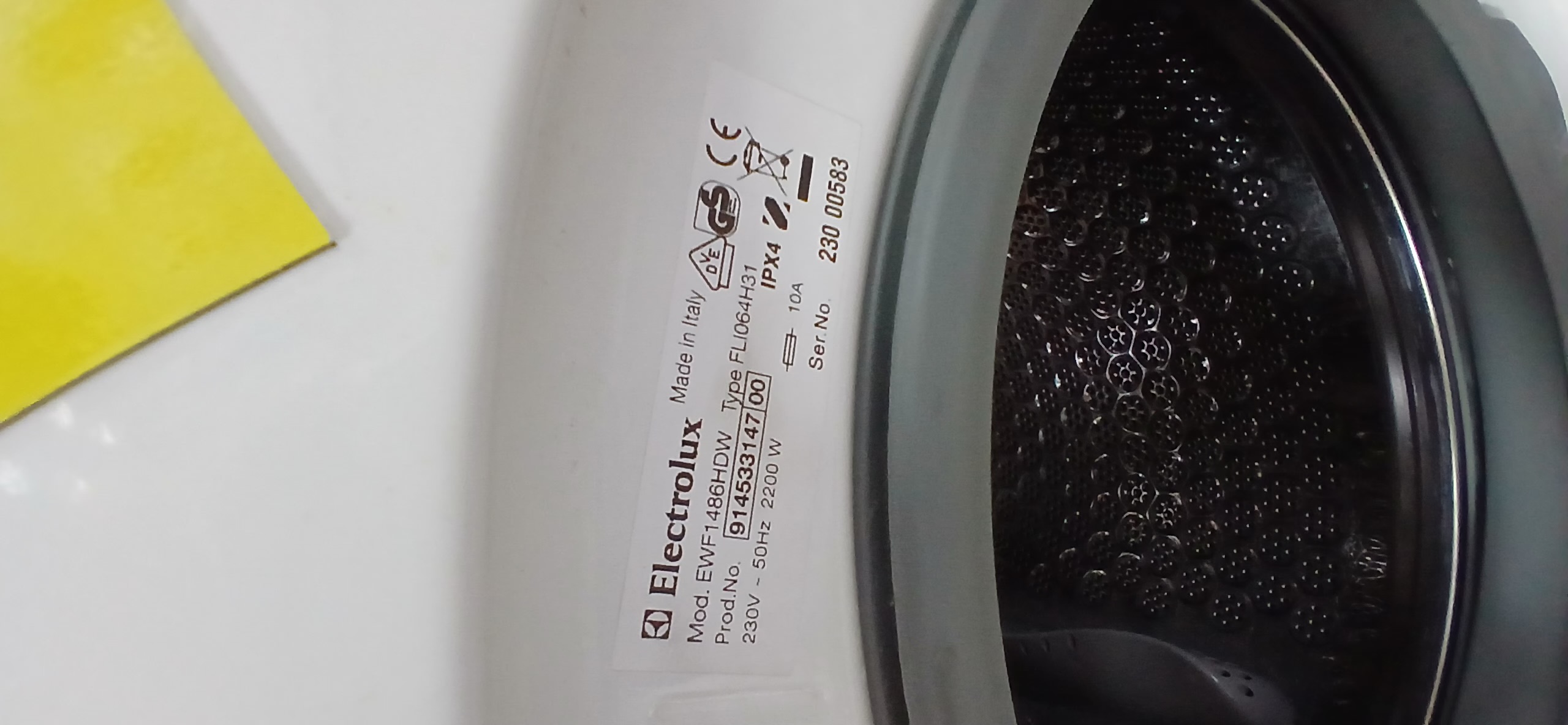 Пральна машина Electrolux EWF1486HDW