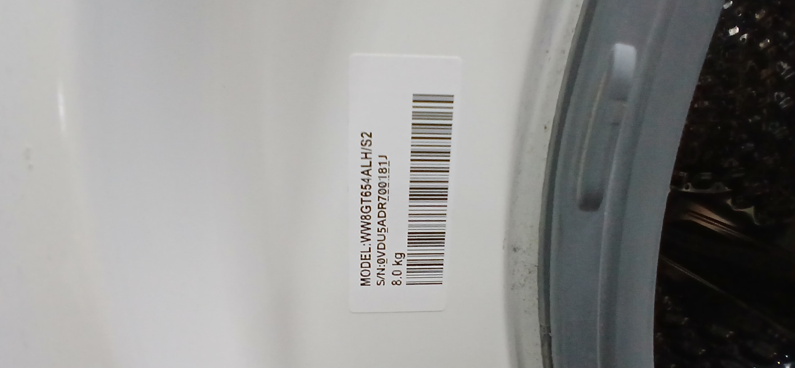 Пральна машина Samsung WW8GT654ALH