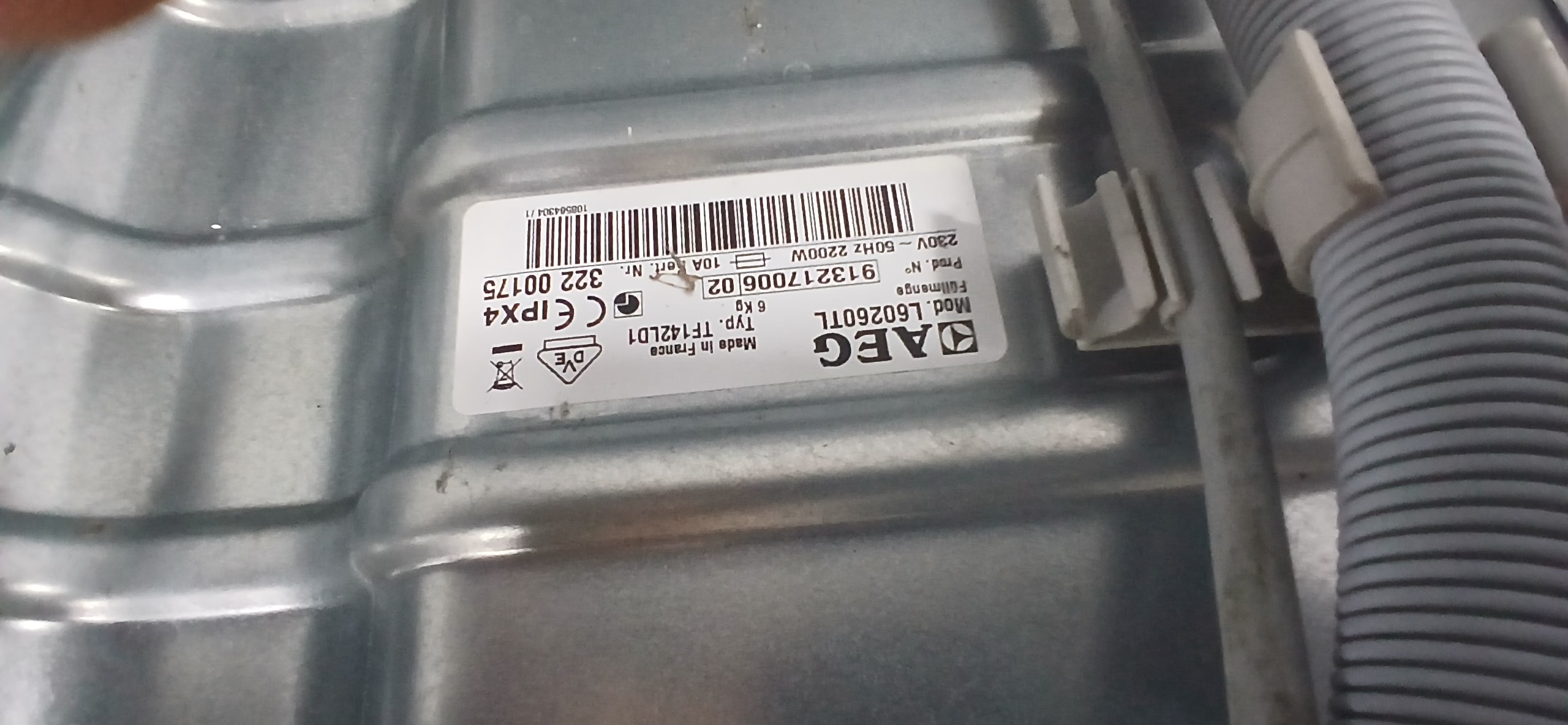 Пральна машина AEG L60260TL